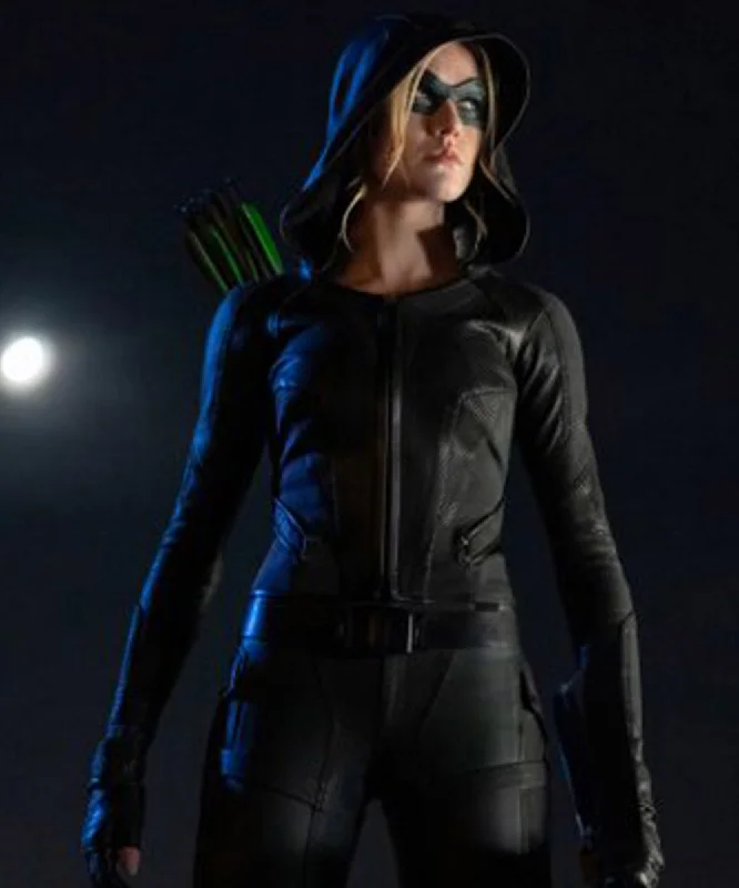 Arrow Mia Smoak Leather Jacket